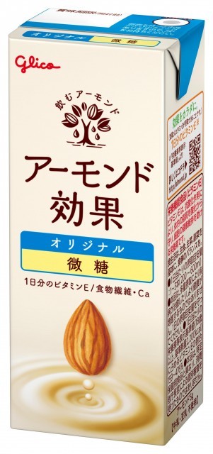 アーモンド効果 オリジナル 微糖 200ml　パッケージ画像